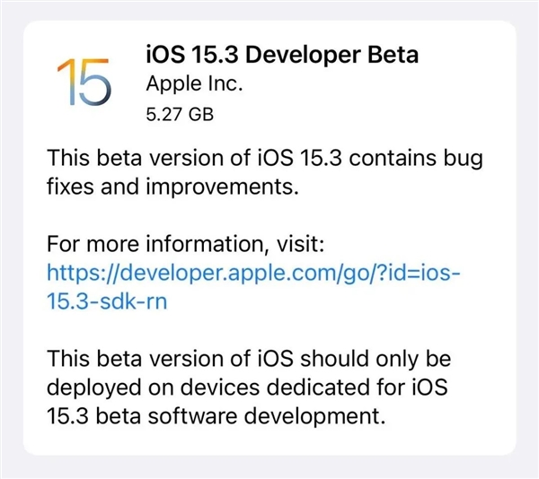 iOS 15.4ȫyԇ K׌Ҵֽi֙C(j)