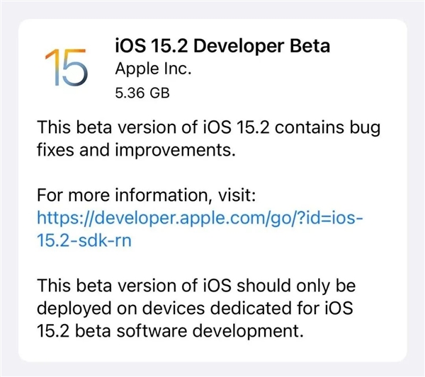 iOS 15.4ȫyԇ K׌Ҵֽi֙C(j)